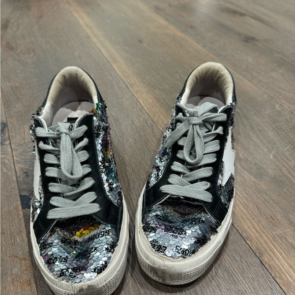 Golden Goose Metallic Rainbow Sequins.  Size 37. Great condition! - Picture 6 of 6